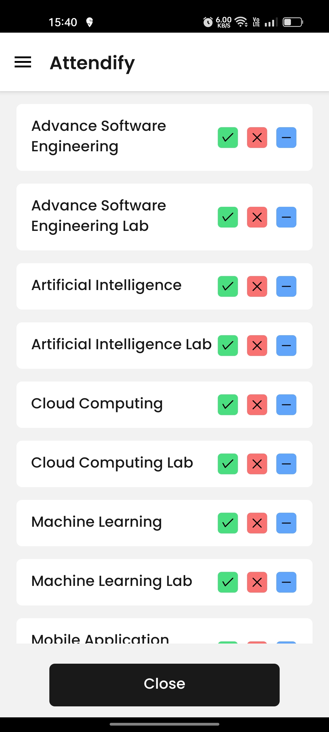 Attendify Screenshot 2